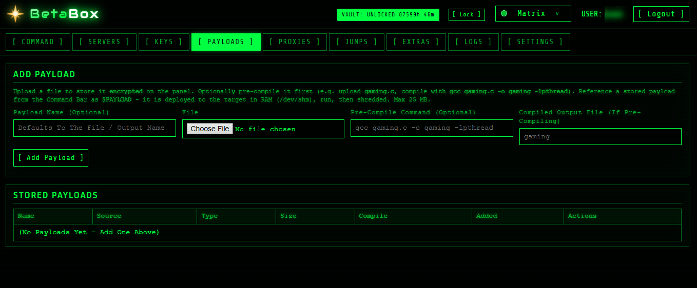 Payloads